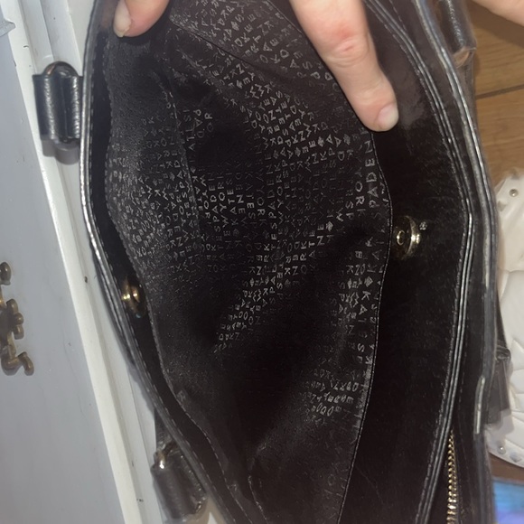 Kate spade black satchel handbag - Picture 5 of 6